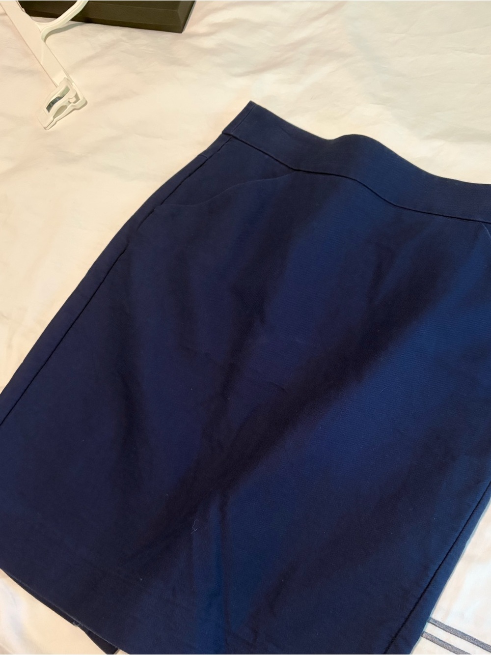J. Crew Classic Navy Pencil Skirt - Women's Tailored Work Skirt